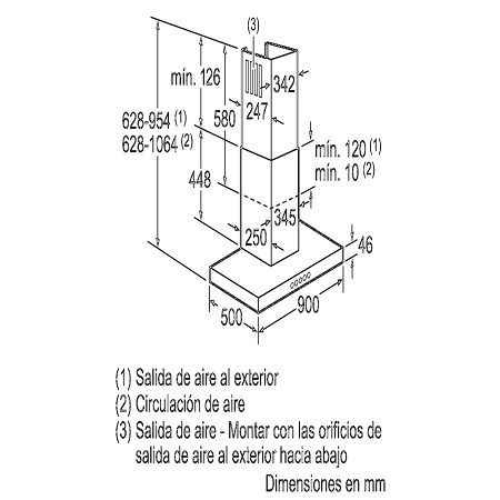  Máy hút mùi Bosch DWB097A52 