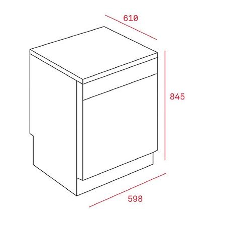  Máy rửa chén Teka LCB 14620 