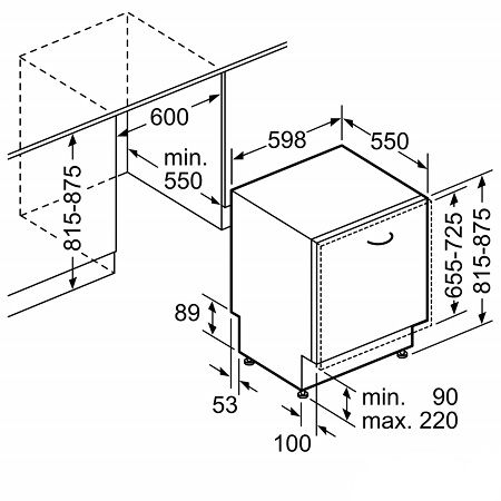  Máy rửa chén Bosch SMS46GI01P 