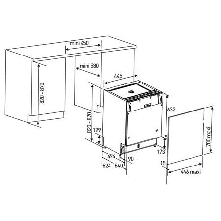  Máy rửa chén Bosch SPS25CI03E 