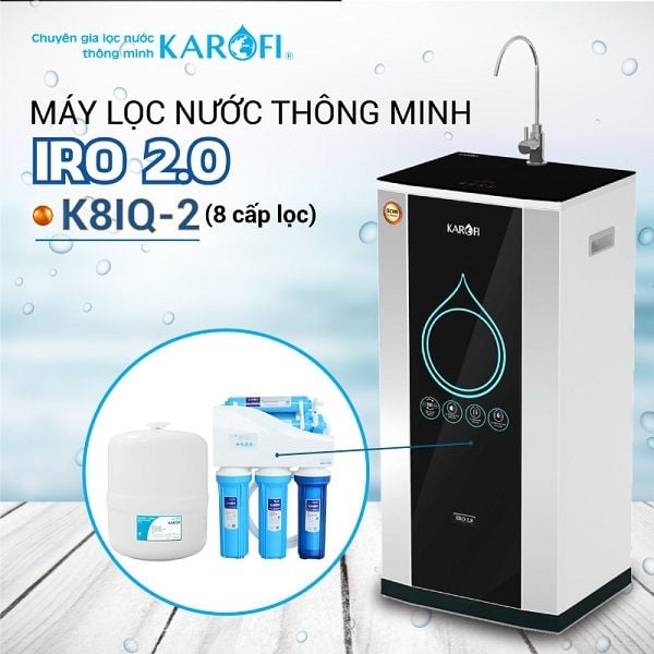 Máy lọc nước Karofi IRO2.0 K8IQ-2