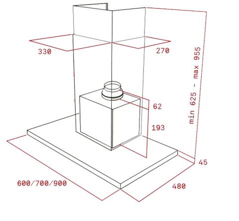  Máy hút mùi Teka DSJ 750 