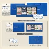  Hộp Quà Sức Khoẻ (Trà Oolong - Trà Sen - Mứt Vỏ Bưởi Chanh Dây - Hạt Điều Rang Muối) 