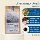 Cà Phê Arabica Cầu Đất - Túi 250 g (dạng hạt) 