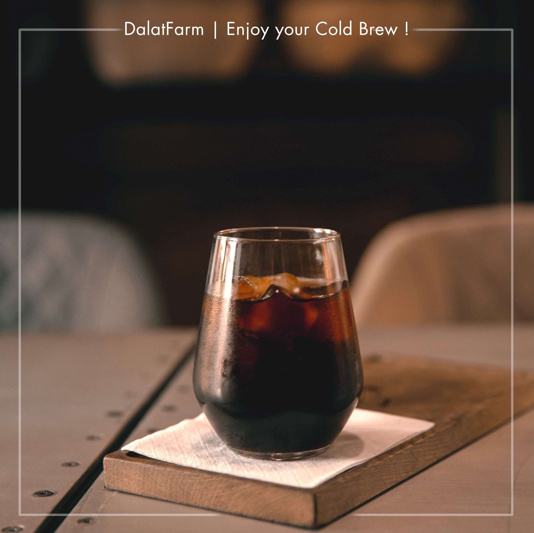  Cà Phê Cold Brew Arabica Cầu Đất - Túi 125 g 