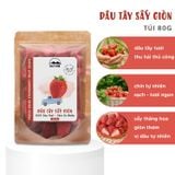  Dâu Tây Sấy Giòn - Túi 80g 
