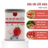  Dâu Tây Sấy Giòn - Hộp thiếc 60g 