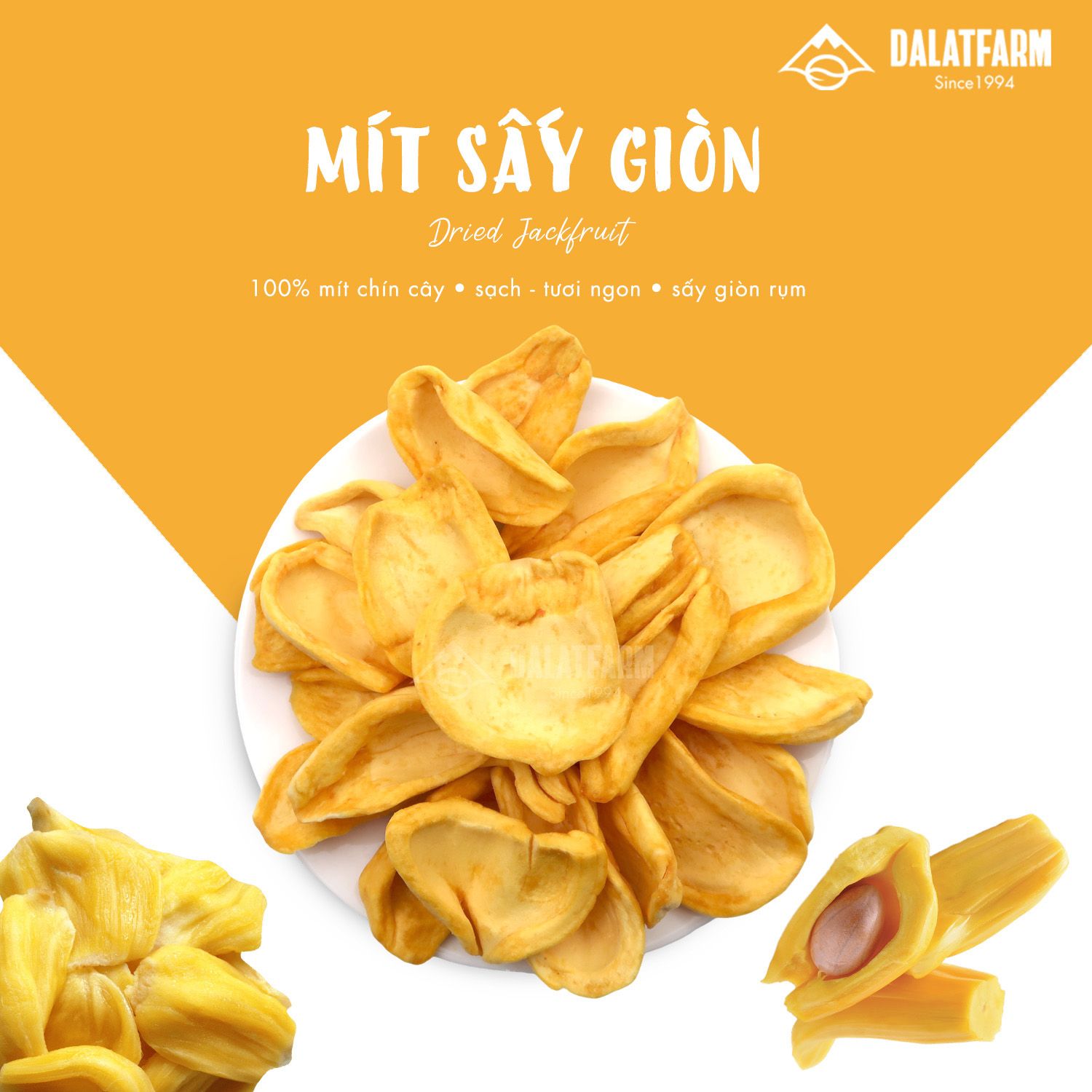  Mít Sấy Giòn - Túi 200g 