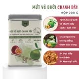  Mứt Vỏ Bưởi Chanh Dây - Hộp thiếc 200g 