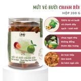  Mứt Vỏ Bưởi Chanh Dây - Hộp 200g 