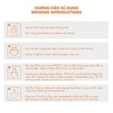  Cà Phê Phin Giấy Robusta Lâm Đồng - Hộp 10 túi x 10 g 