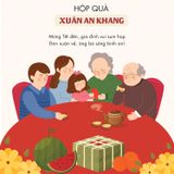  Hộp Quà Xuân An Khang (Trà Lài - Trà Sen - Trà Xanh) 