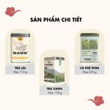  Hộp Quà Bình An (Cà Phê Phin - Trà Lài Đặc Biệt - Trà Xanh Bà Tôi) 