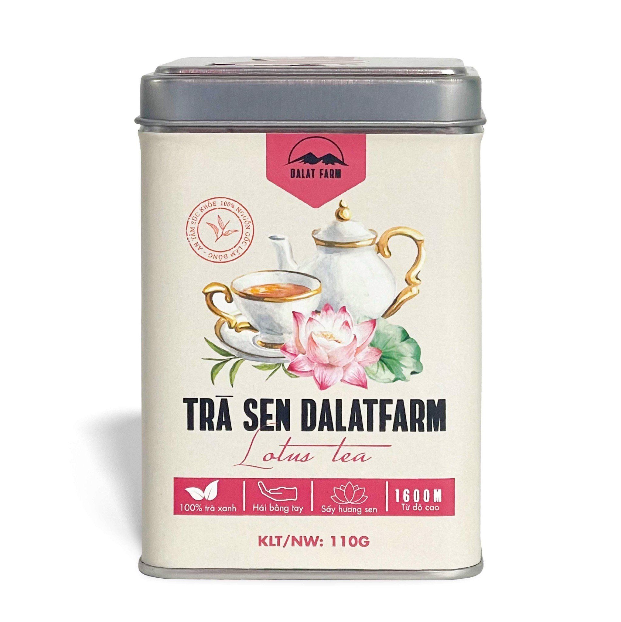  Trà Sen DalatFarm (dòng đặc biệt) - Hộp 110 g 