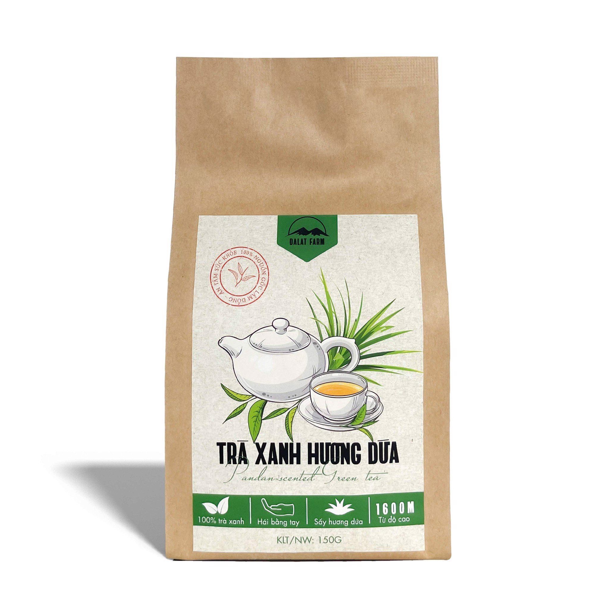  Trà Xanh Hương Dứa - Túi 150 g 