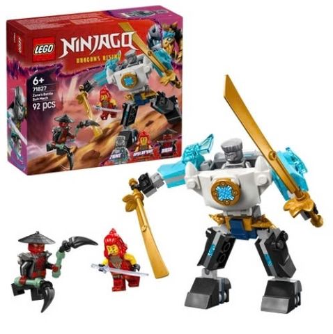 Đồ chơi lắp ráp chiến giáp Lego Ninjago Zane (71827)