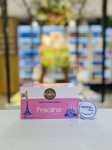 Nước muối Gifrer Fysoline Hồng (40 x 5ml)