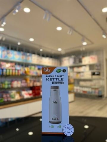 Bình đun và hâm nước pha sữa di động Mini Smart 3 Fatzbaby