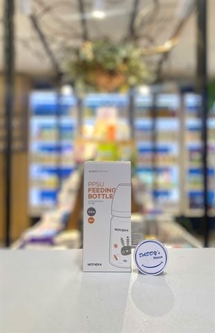 Bình sữa PPSU Morther-K - Thỏ Kem (180ml)