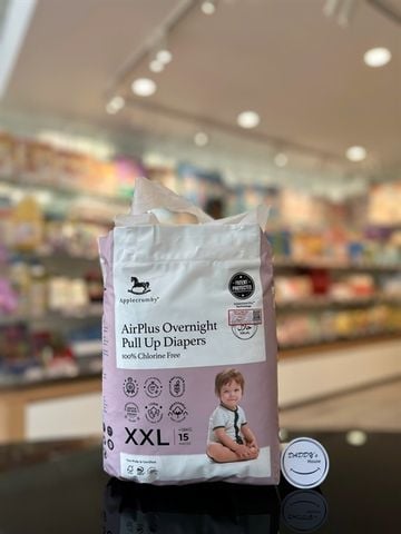 Tã quần ban đêm Applecrumby size XXL15 (>18kg)