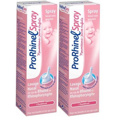 Nước muối kháng viêm Prorhinel Nasal Spray sơ sinh (100ml)