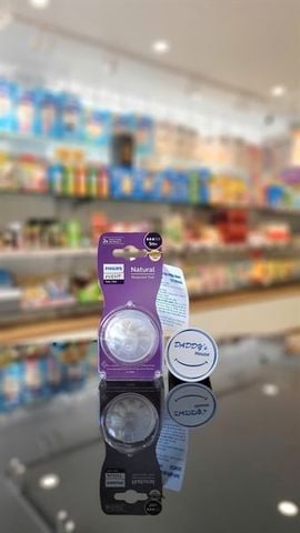 Set 2 Núm ty mô phỏng tự nhiên Philips Avent cho bé từ 1 tháng tuổi