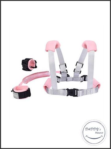 Dây đeo vai & cổ tay Blisstime 2 in 1 Toddler (Hồng)