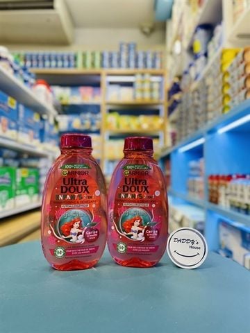 Dầu gội & xả 2 in 1 Garnier Cerise & Amande (250ml)