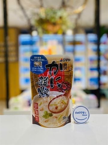 Cháo tươi ăn liền Shimaya vị cua 1 tuổi (250g)