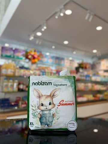 Tã quần mùa hè Nabizam Signature Summer size XL26 (11 - 16kg)