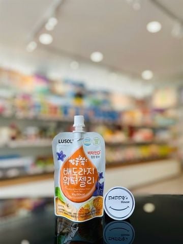 Nước thạch quýt, lê & rễ hoa chuông Lusol - 6th (100ml)