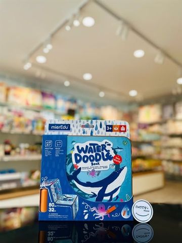 Sách vẽ tranh nước hình đại dương MierEdu (3 tuổi)