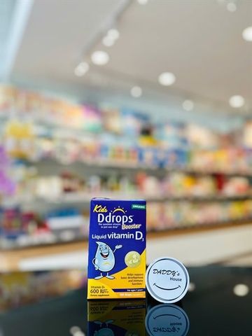 Vitamin D3 Kids Ddrops 600IU cho bé từ 1 tuổi (2.8ml)