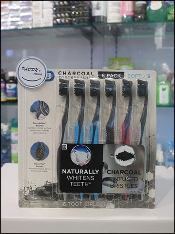 Bàn chải than hoạt tính Oral B Charcoal (6)