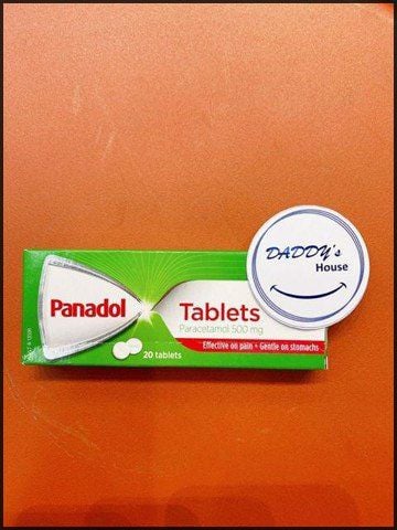 Viên nén giảm đau Panadol Parecetamol 500mg (20 viên)