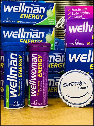 Viên sủi Wellman Energy Lime