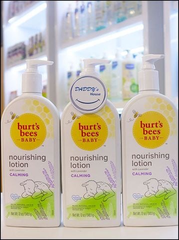 Dưỡng da Burt's Bees Baby Lotion Calming (340g)