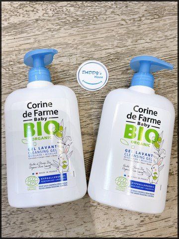 Gel tắm gội hữu cơ Corine de Farme (500ml)