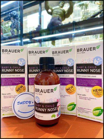 Thuốc trị sổ mũi Brauer Baby & Child Runny Nose (6 tháng)