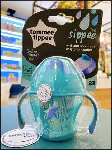 Bình tập uống có vòi Tommee Tippee Sippee 4m+ xanh lá (150ml)