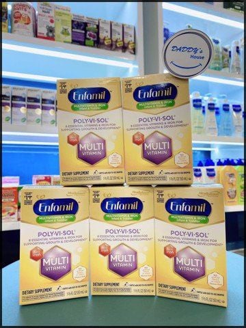 8 Vitamins with Iron Enfamil Poly-Vi-Sol (50ml)