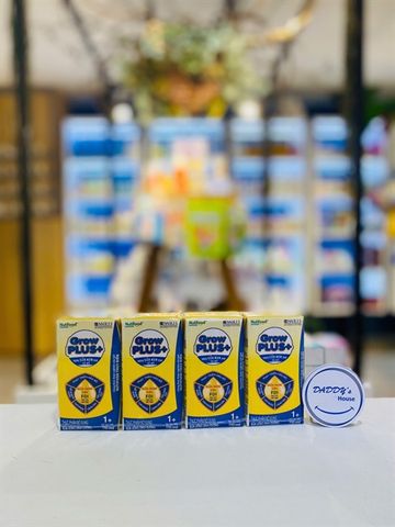 Sữa nước pha sẵn Nutifood GrowPlus + Vàng sữa non từ 1 tuổi (4 x 110ml)