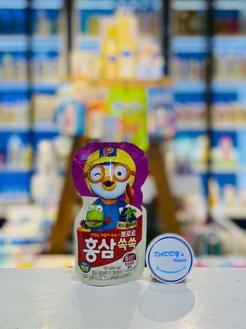 Nước uống hồng sân Pororo vị việt quất (100ml)