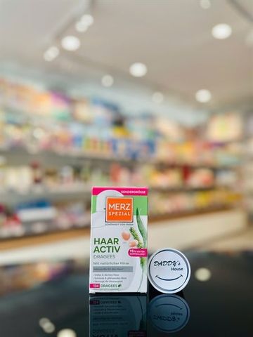 Thực phẩm bổ sung Vitamin cho tóc Haar-Activ dragees Merz Spezial (134v)