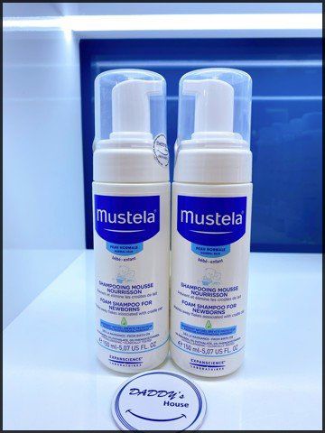 Dầu gội tạo bọt Mustela (150ml)