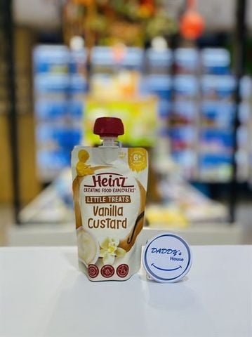 Váng sữa Heinz Vanilla Custard 6 tháng - NK (120g)