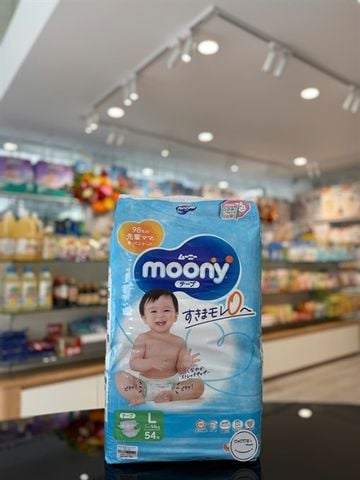 Tã dán Moony size L54 (9-14kg) - NĐ