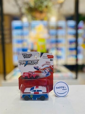 Đồ chơi Xe cảnh sát biến hình xe thể thao Vecto Transracers (VN463875-04)