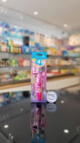 Bàn chải điện sóng âm dùng pin Brush-Baby - Unicorn (3 tuổi)