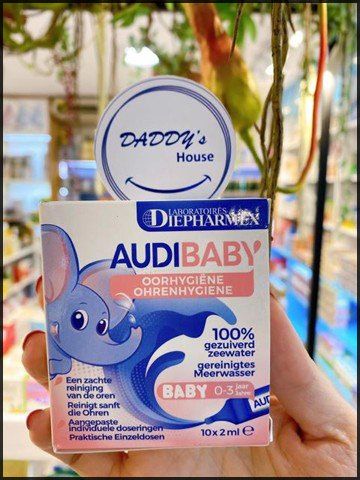 Dung dịch làm tan ráy tai cho bé Audibaby (10 X 2ml)